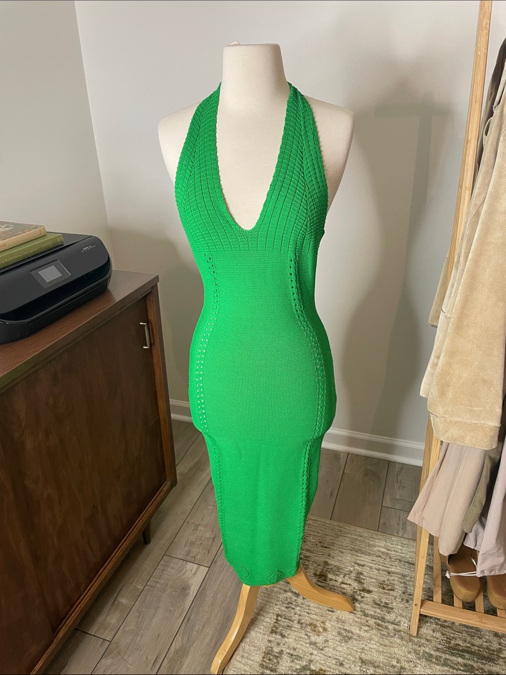 Tea Collection Bright Green Knit Top